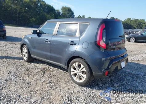 2016 Kia Soul + from USA, damaged, VIN KNDJP3A53G7291414